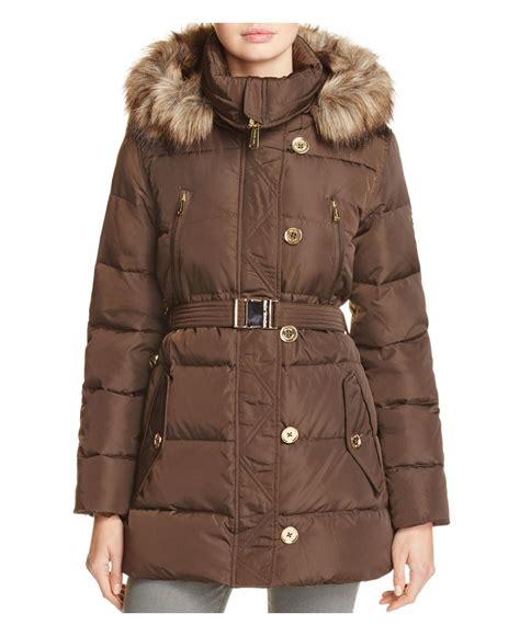 michael kors two-pocket corduroy jacket womens|Michael Kors puffer coat.